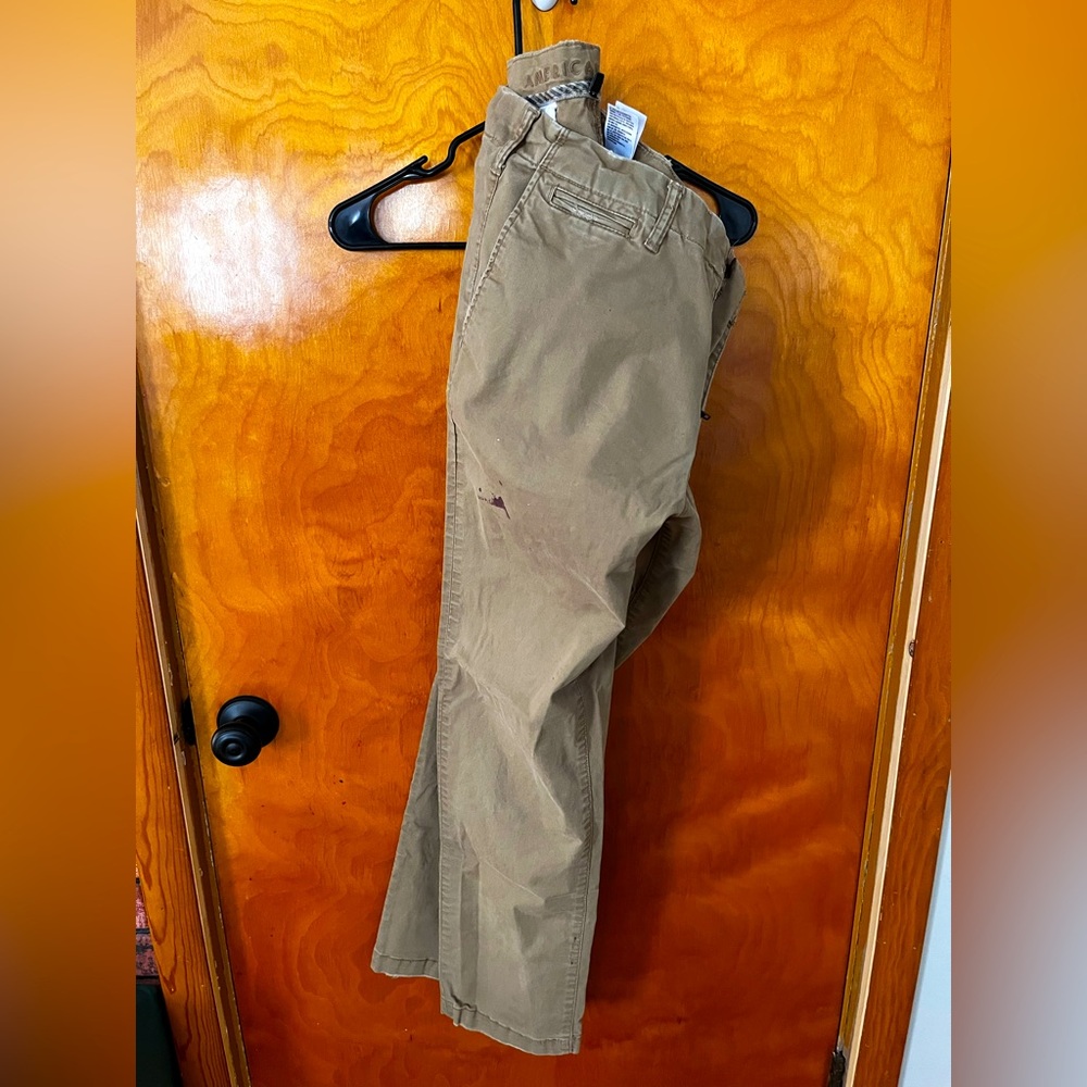 AE flex skinny lived-in Khaki Pants